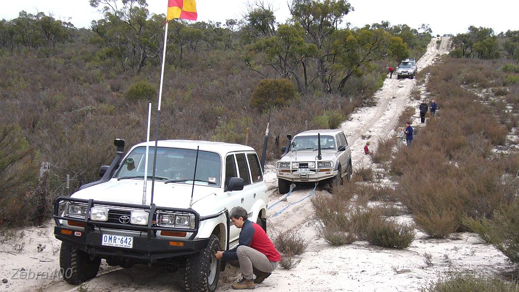 26-Heidi airs down Zebra for the Big Mac recovery over the dune.JPG